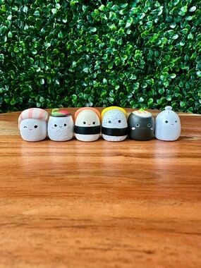 Squish-a-longs by Squishmallows Sushi Bundle